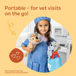 Melissa & Doug Examine and Treat Pet Vet Play Set, 24-Piece Animal Doctor Playset with Dog & Cat Plushies, Pet Doctor Kit & Accessories, Preschool Toys for Girls & Boys Ages 3+ 🍁 All In One Marketplace Canada