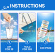 175-Count 7-Way Hot Tub & Pool Test Strips - Accurate Test Bromine, Total Alkalinity, pH, Free Chlorine, Total Hardness, Cyanuric Acid, and Total Chlorine 🍁 All In One Marketplace Canada
