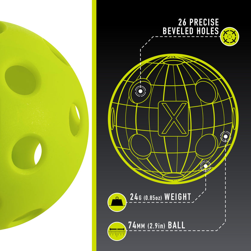 Franklin 52900 X-26 Indoor Pickle Ball 3-Pack 🍁 All In One Marketplace Canada
