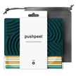 Pushpeel Sensory Activity Board: Silicone Fidget Toy for Calming, Stress, Anxiety, ADHD & Autism | Silent, No Mess | Kids 3+ & Adults | Includes Portable Travel Bag & 11 Strings (Spruce) 🍁 All In One Marketplace Canada