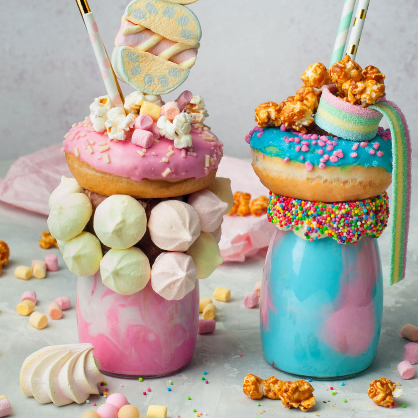 Yupik Cotton Candy Flavored Sprinkles, 1Kg, Low Sugar, Kosher, Cholesterol-Free, Fat-Free, Perfect for Baking and Decorating Ice Cream, Cakes, Cookies, Cupcakes, and Donuts. 🍁 All In One Marketplace Canada