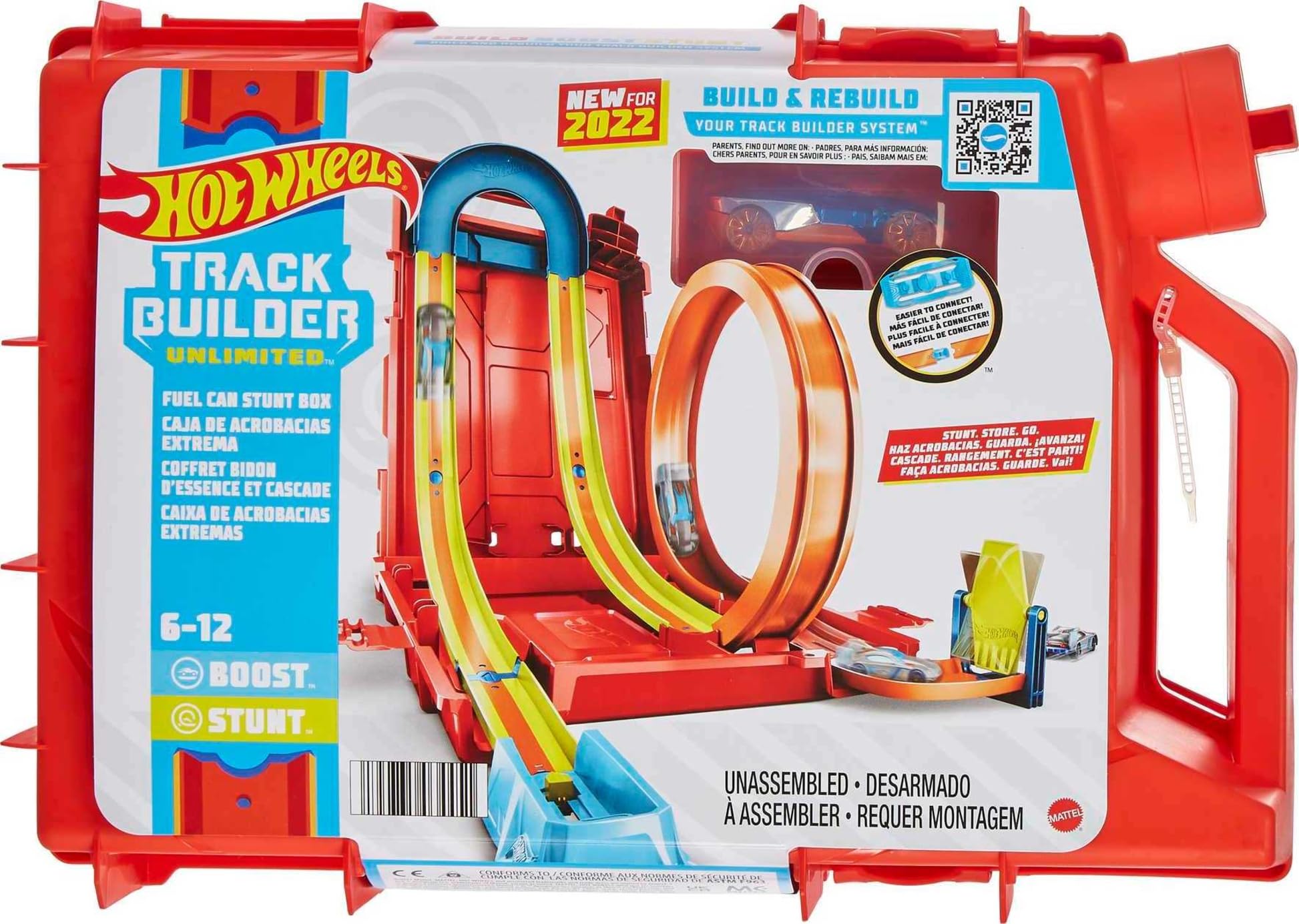 Hot Wheels Track Builder Unlimited Fuel Can Stunt Box Playset & Car 🍁 All In One Marketplace Canada