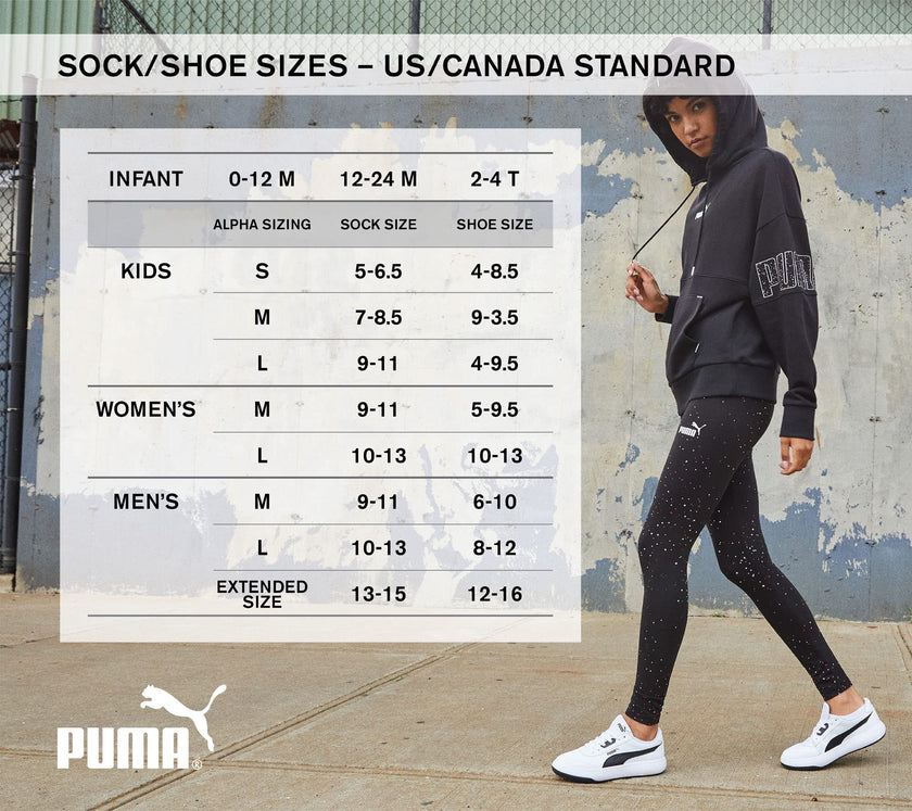 PUMA womens 8 Pack Low Cut Socks, White, 9-11 🍁 All In One Marketplace Canada