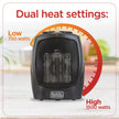 BLACK+DECKER Portable Space Heater, 1500W Room Space Heater with Carry Handle for Easy Transport 🍁 All In One Marketplace Canada