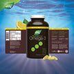 Nature's Way NutraSea Omega 3 Softgels Supplement with Fish Oil – Zesty Lemon Flavour – Heart & Brain Support for Kids Ages 6+ and Adults – EPA & DHA, 240 Softgels, Value Size 🍁 All In One Marketplace Canada