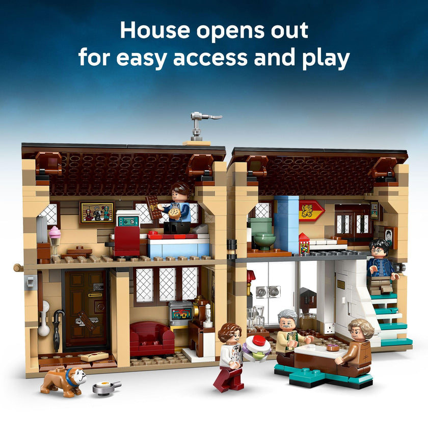 LEGO Harry Potter Privet Drive: Aunt Marge’s Visit Kids Toy - Buildable Book Nook and Room Decor for Boys and Girls, Ages 8+ - Collectible Harry Potter Minifigure - Birthday Gift Idea -76451 🍁 All In One Marketplace Canada