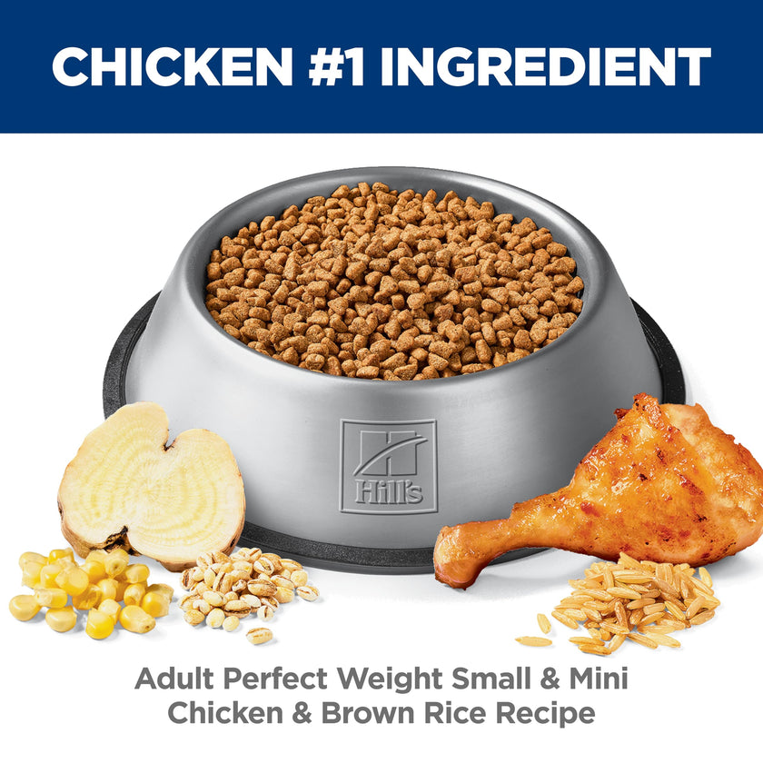 Hill's Science Diet Adult Perfect Weight Small & Mini Chicken Recipe Dry Dog Food 1.81 kg Bag 🍁 All In One Marketplace Canada