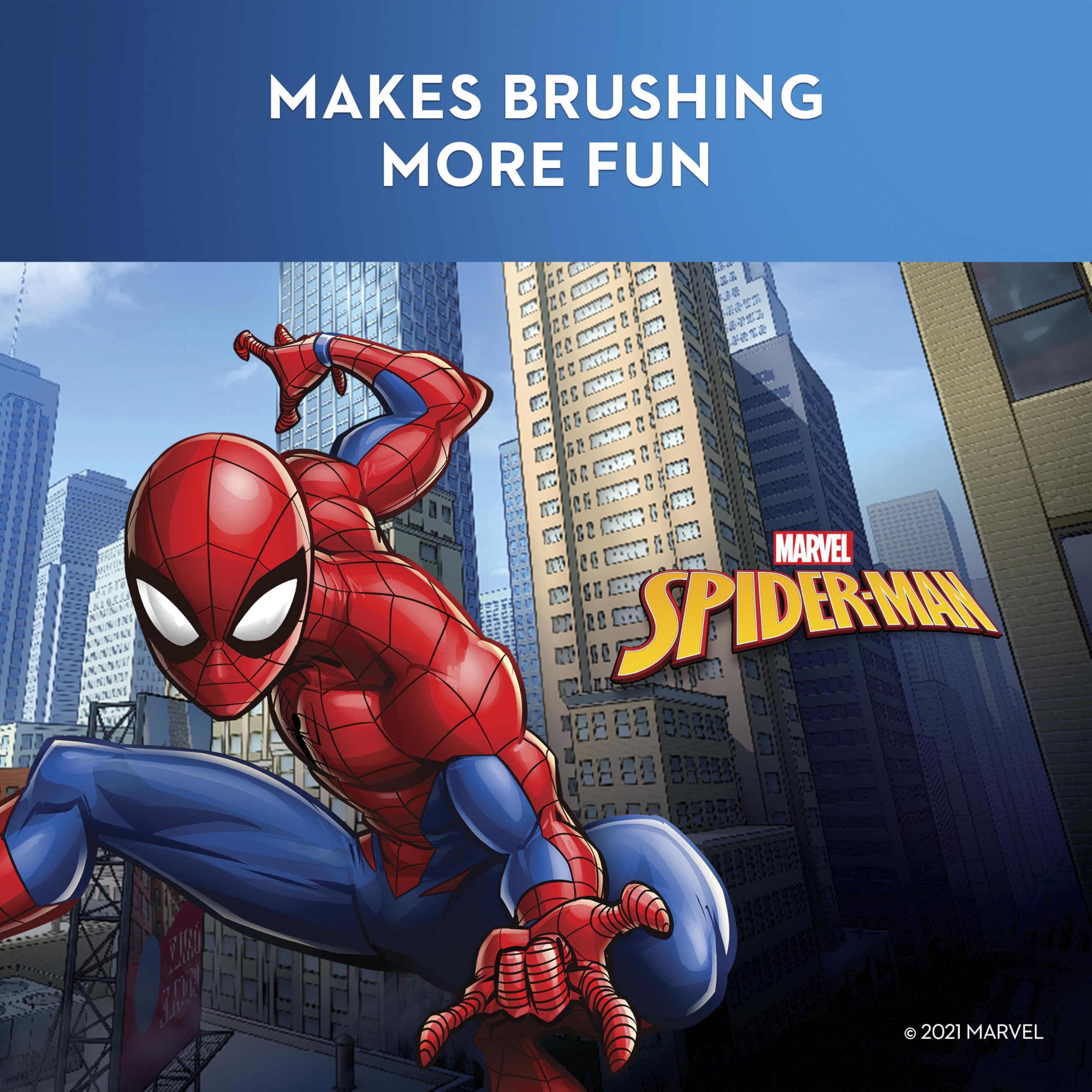 Oral-B Kids Electric Toothbrush featuring Marvel's Spiderman, for Kids 3+ 🍁 All In One Marketplace Canada