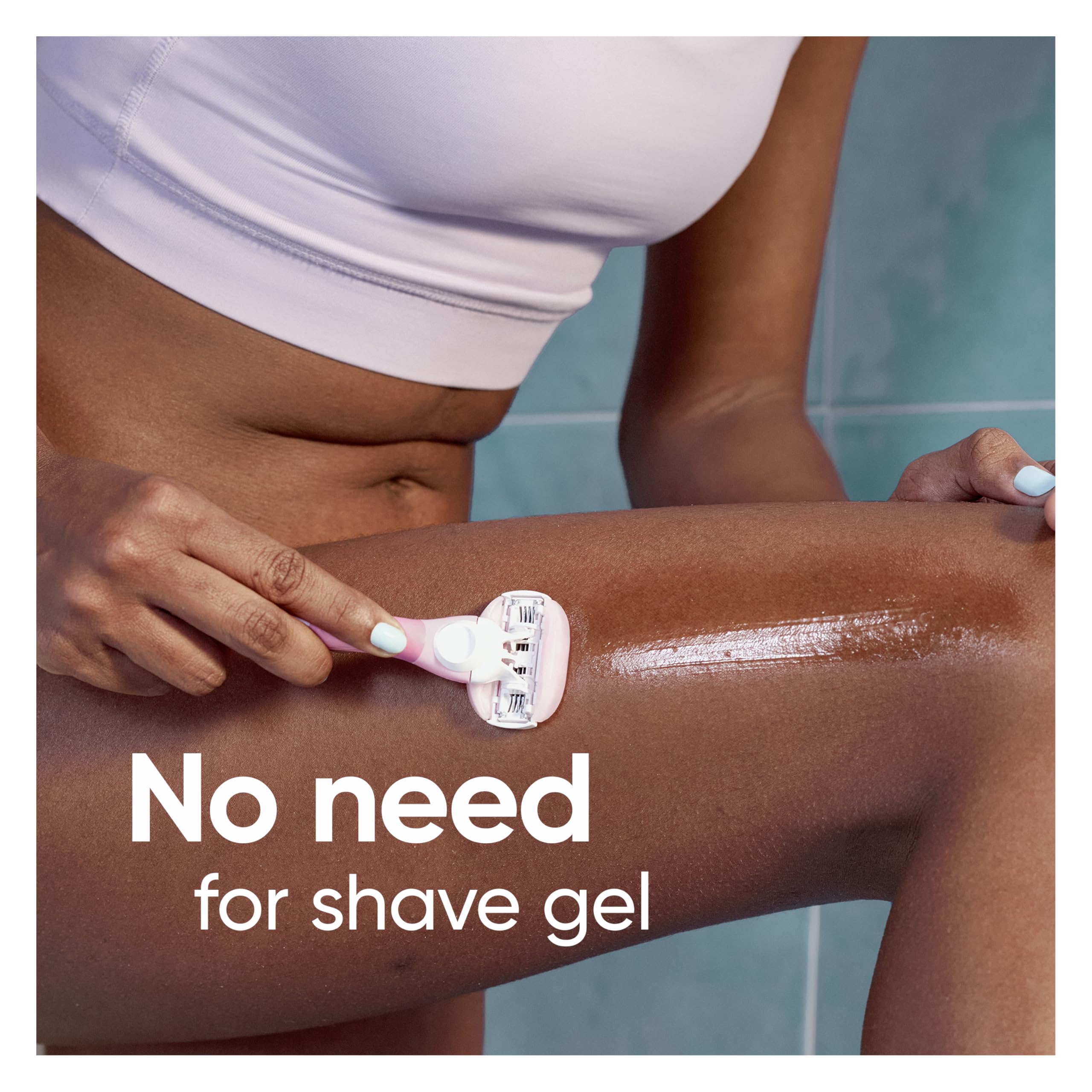 Venus ComfortGlide White Tea Women's Razor Blades, 4 Razor Blade Refills 🍁 All In One Marketplace Canada