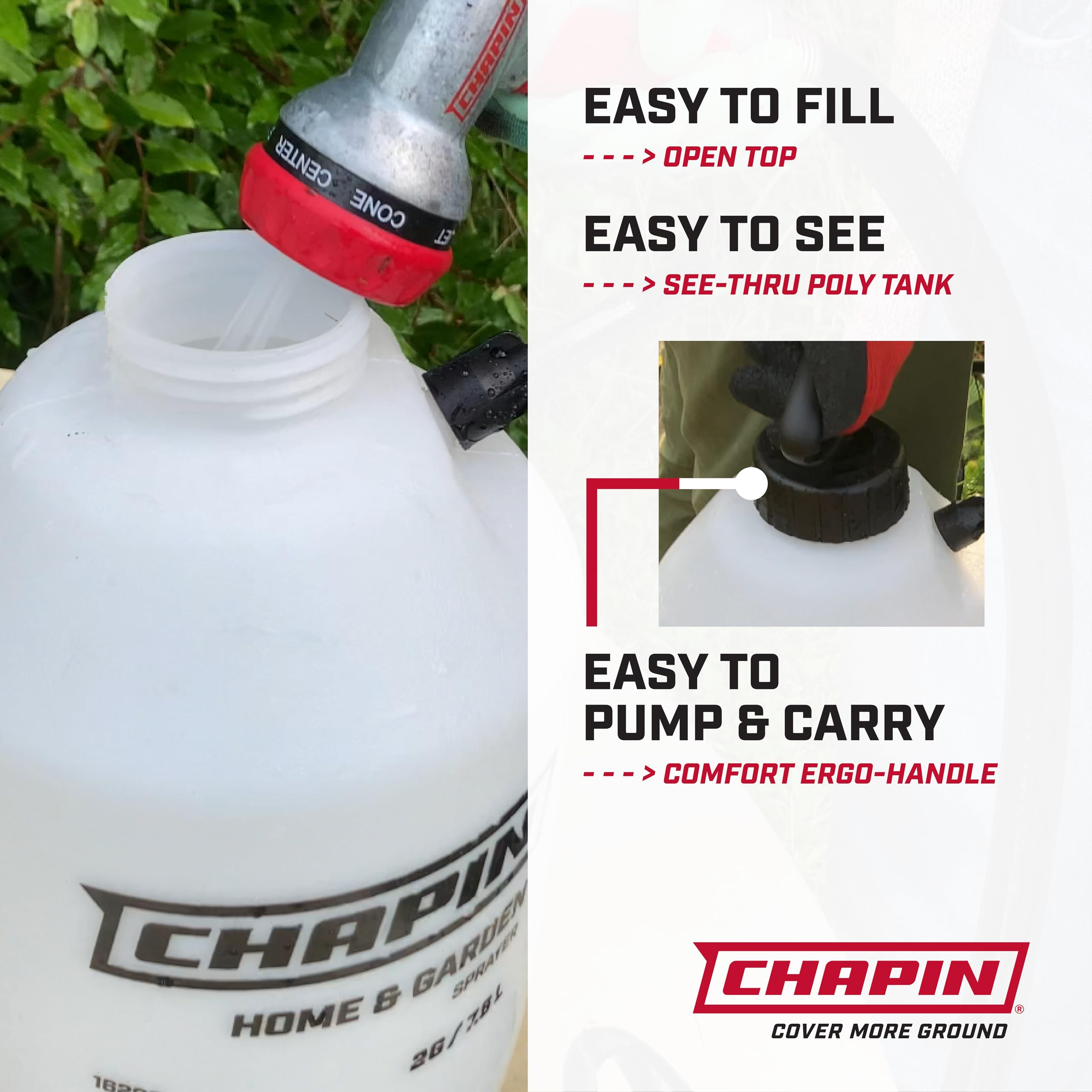 Chapin 16200 Home and Garden Poly Sprayer, 2-Gallon 🍁 All In One Marketplace Canada