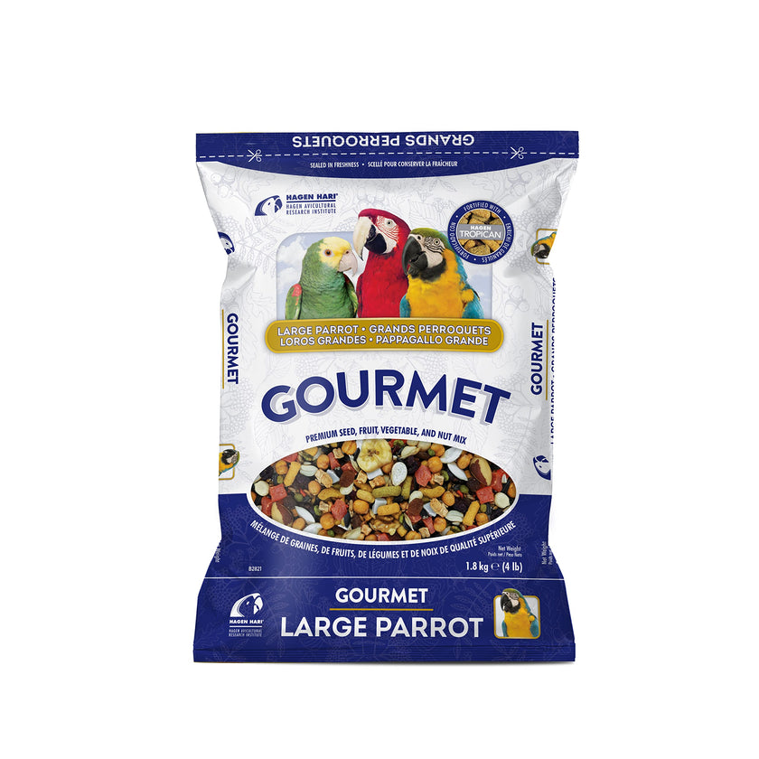 Hagen B2821 Gourmet Parrot Mix, 1.8 Kg, 4-Pound 🍁 All In One Marketplace Canada