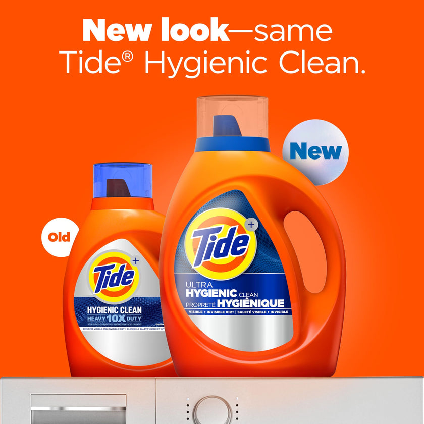 Tide Ultra Hygienic Clean Liquid Laundry Detergent, Original Scent, Removes visible and invisible dirt, Laundry Detergent Liquid, 94 Loads, 3.9L 🍁 All In One Marketplace Canada
