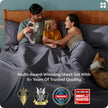 Bedsure 100% Rayon Bamboo Sheets Queen Size Set, Dark Grey 🍁 All In One Marketplace Canada