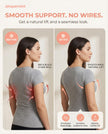 SHAPERMINT Wireless Bras for Women - Full Support Seamless Bralette, Compression Sports Bra, Plus Size Minimizer Bras, Padded Wirefree Bra for Women White 🍁 All In One Marketplace Canada