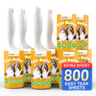 Lint Roller for Pet Hair Extra Sticky, 800 Sheets with 4 Durable Handles and Strong Paper Refills, Pet Hair Roller for Dogs and Cats, Lint Remover for Clothes, Carpet, and Furniture 🍁 All In One Marketplace Canada