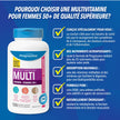 Progressive Advanced Multivitamin for Women 50+, with Black Cohosh, Chastetree, Maca, Turmeric, and CoQ10. Supports Menopause, Immunity, Heart Health, Joint Health, and Inflammation, 100% Complete, Canadian-Made, 120 Count 🍁 All In One Marketplace Canada