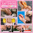 NYK1 Super Strong Nail Glue For Press On Nails, Nail Tips And Acrylic Nails (8ml) Nail Bond Brush On Nail Glue For Acrylics Glue On Nails And Fake Nails With Glue Brush for Stick On Nails Tips 🍁 All In One Marketplace Canada