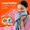 Tide PODS Laundry Detergent soap with a touch of Downy 4-in-1 Detergent, Stain Remover, Freshness, Softness, Fabric Protecter, HE compatible, 57 Count 🍁 All In One Marketplace Canada
