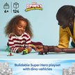 LEGO Marvel Spidey and His Amazing Friends Spin and Electro Dinosaur Vehicle Chase - Car and Motorcycle Preschool Building Toy for Kids, Boys and Girls, Ages 4+ - Gift Idea for Birthdays - 11198 🍁 All In One Marketplace Canada