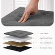 Sweetcrispy Folding Storage Ottoman Bench, Light Grey, Entryway Bench for Living Room, Ottomans with Storage for Bedroom, Heavy Duty 660 lbs Load Capacity, Linen Footrest Seat 🍁 All In One Marketplace Canada