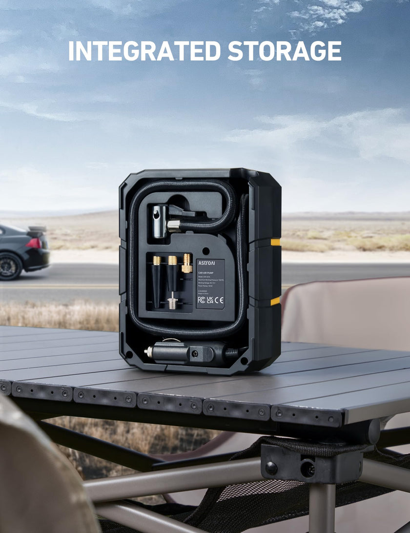 AstroAI S1 Tire Inflator Portable Air Compressor 12V DC, Digital Car Tire Pump 150 PSI, Preset Tire Pressure & Auto Shutoff, Electric Air Pump for Car Tires, Motorcycles, Bicycles, Other Inflatables 🍁 All In One Marketplace Canada