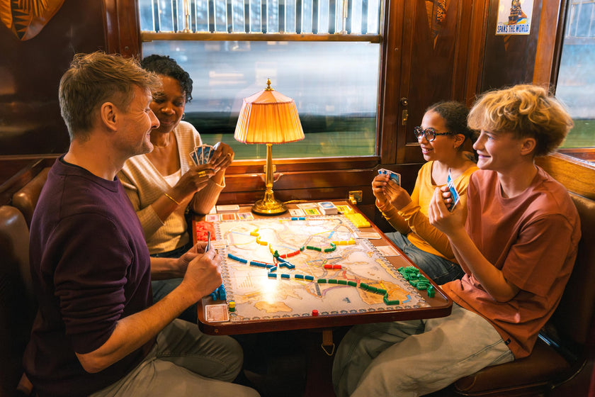 Ticket to Ride Europe Board Game | Family Board Game | Board Game for Adults and Family | Train Game | Ages 8+ | For 2 to 5 players | Average Playtime 30-60 minutes | Made by Days of Wonder 🍁 All In One Marketplace Canada