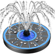 SZMP Solar Fountain Upgrade, 3.5W Solar Powered Bird Bath Fountains with Flower, Outdoor Water Feature Solar Fountain Pump with 7-in-1 Nozzles, 4 Fixed Pipes for Humingbirds, Birdbath, and Garden 🍁 All In One Marketplace Canada