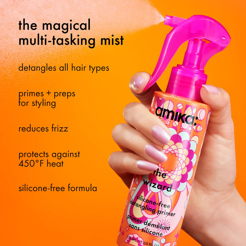 amika the wizard silicone-free detangling hair primer, 5oz 🍁 All In One Marketplace Canada
