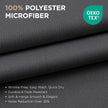 Joydeco Blackout Curtains 63 Inch Length 2 Panels Set, Thermal Insulated Long Curtains& Drapes 2 Burg, Room Darkening Grommet Drapes for Living Room Bedroom Window (W52 x L63 Inch, Dark Grey) 🍁 All In One Marketplace Canada