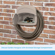 Suncast DHH150 Deluxe Garden Hose Hangout with 150-Foot Hose Capacity and Enclosed Storage Compartment, Taupe 🍁 All In One Marketplace Canada