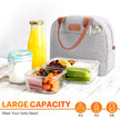 Lunch Bag for Women & Men Adult Insulated Lunch Box, Small Leakproof Cooler Food Lunch Containers Reusable High Capacity Lunch Tote Bags for Work, Travel, Outdoor 🍁 All In One Marketplace Canada