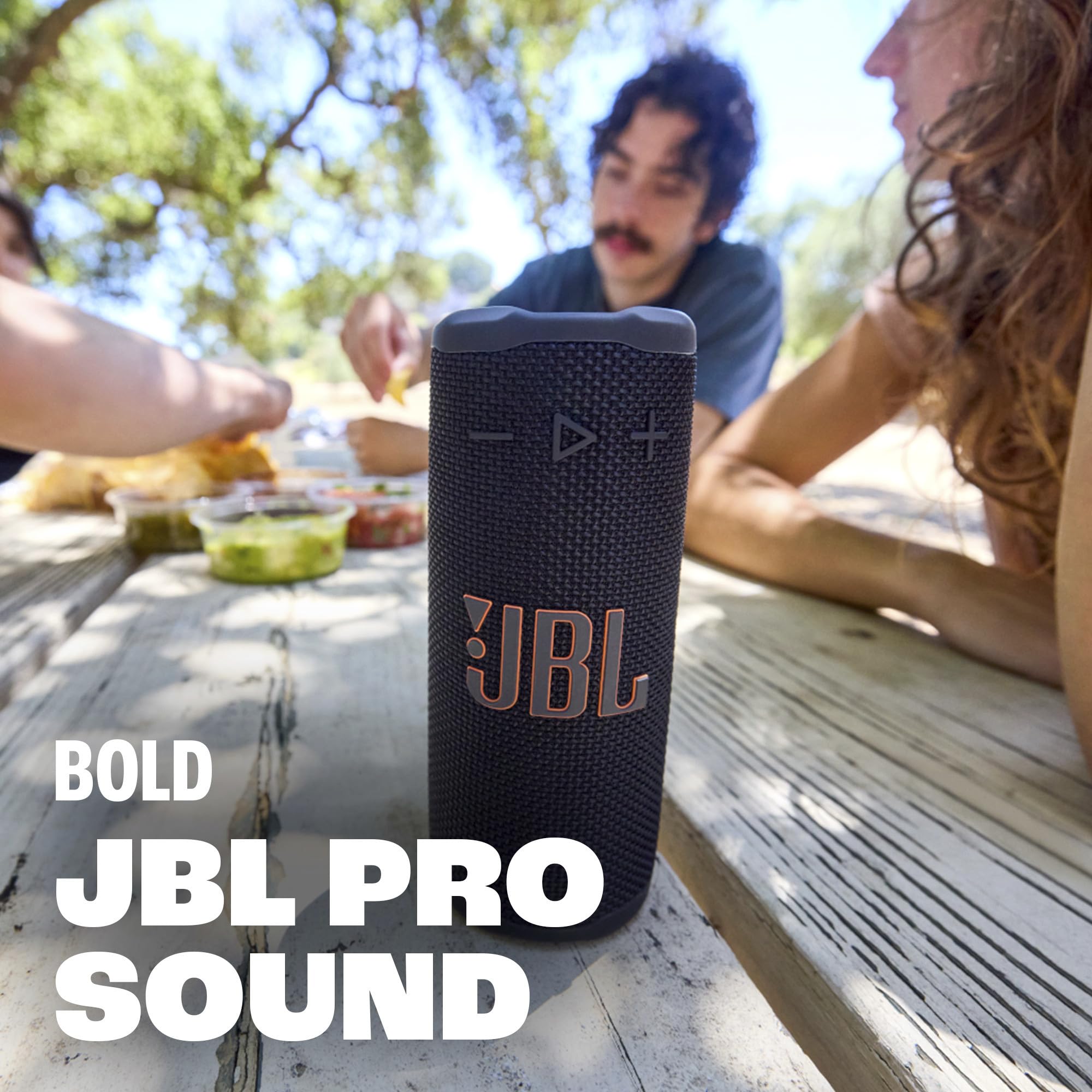 JBL Grip - Compact Bluetooth Speaker with Bold JBL Pro Sound and Ambient Light, up to 14 Hours of Playtime, Water, Dust and Drop-Proof (IP68), & Multi-Speaker Connection with Auracast (Black) 🍁 All In One Marketplace Canada