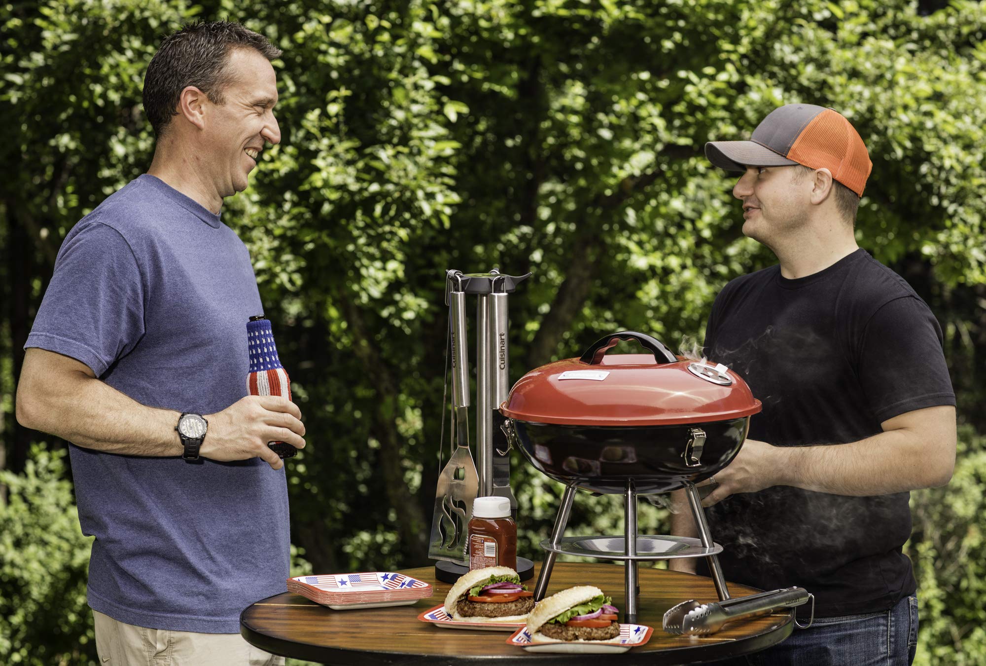 Cuisinart Outdoor Portable Charcoal Grill, 14