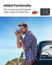 Lexar E-Series 128GB Micro SD Card 2 Pack, microSDXC UHS-I Flash Memory Card with Adapter, 100MB/s, C10, U3, A1, V30, Full HD, 4K UHD, High Speed TF Card 🍁 All In One Marketplace Canada
