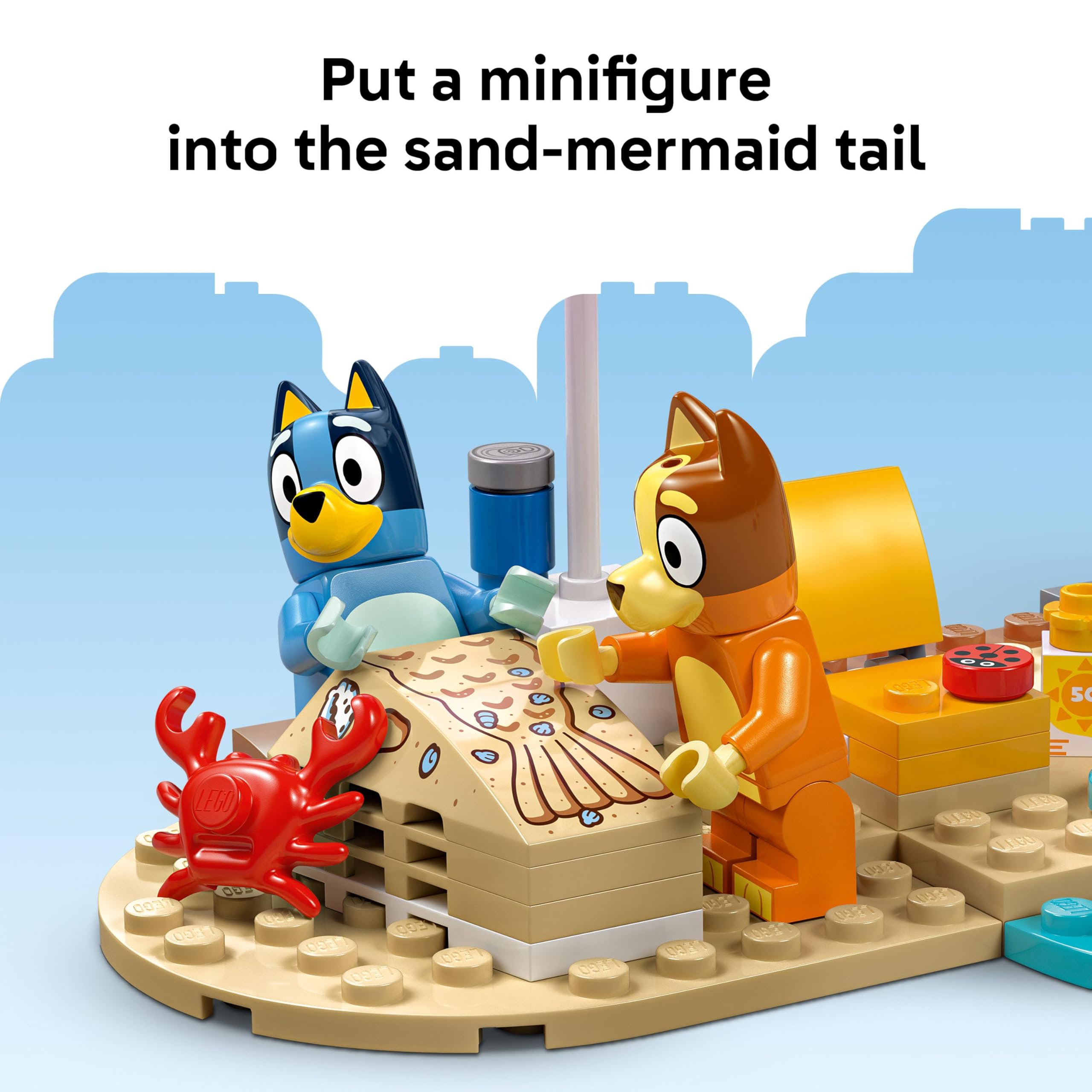 LEGO Bluey: Bluey’s Beach & Family Car Trip - Toddler Learning Toy for Kids 4+ - Includes Bluey, Bingo, and Mum Minifigures - Birthday Gift for Boys and Girls, Ages 4+ - 11202 🍁 All In One Marketplace Canada