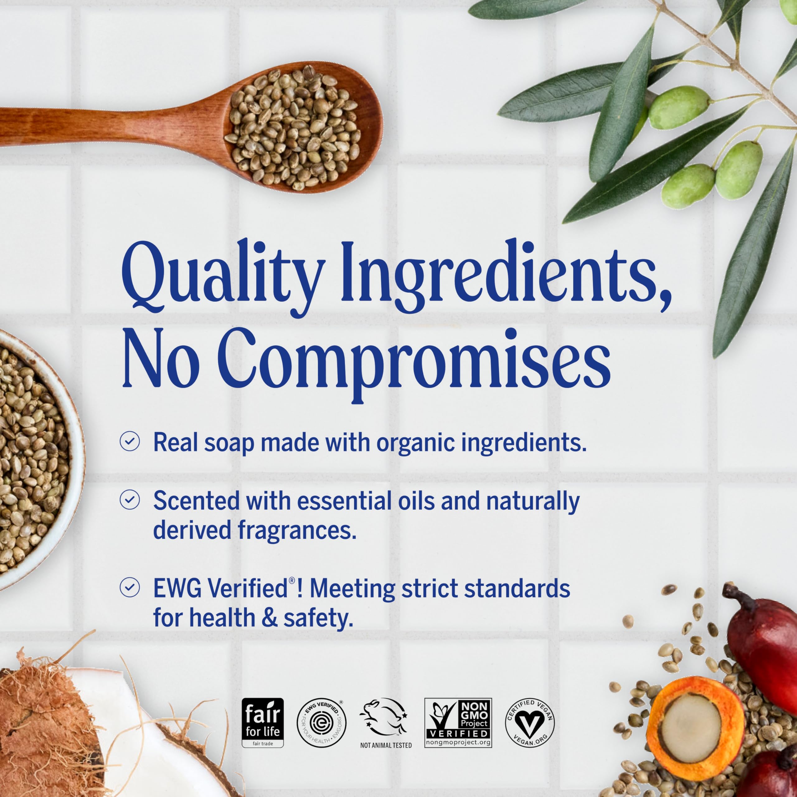 Dr. Bronner’s - Pure-Castile Liquid Soap (Citrus, 946 mL) - Made with Organic Oils, 18-in-1 Uses: Face, Body, Hair, Laundry, Pets and Dishes, Concentrated, Vegan, Non-GMO 🍁 All In One Marketplace Canada