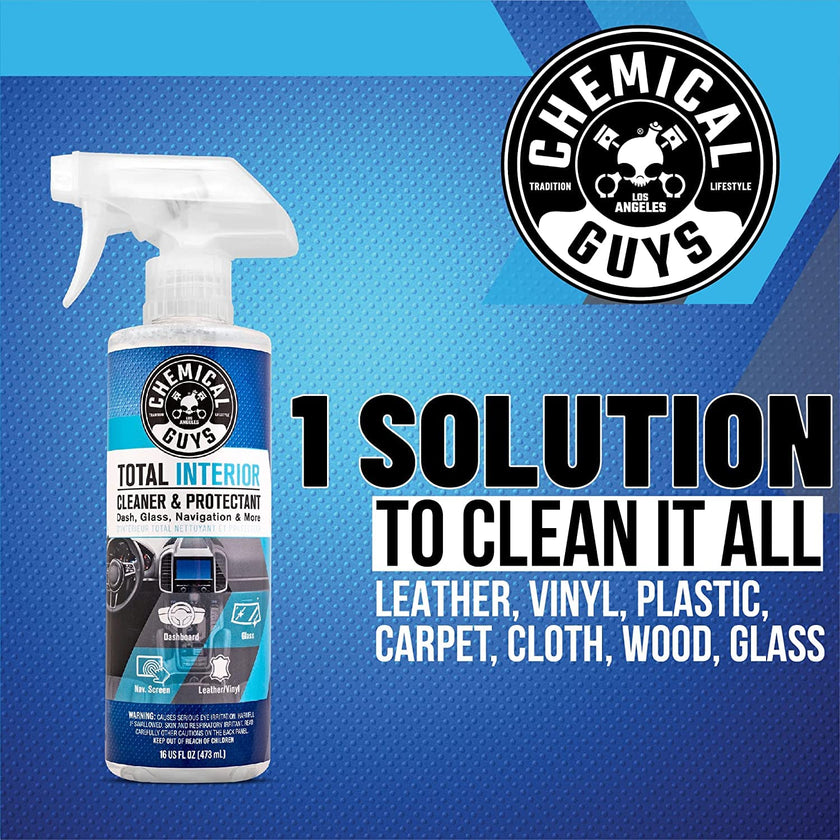 Chemical Guys Total Interior Cleaner & Protectant, Safe for Cars, Trucks, SUVs, Motorcycles, RVs & More, 473 ml (2 Pack), Fresh Scent 🍁 All In One Marketplace Canada