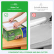 11’’ x 150’ Vacuum Sealer Roll Keeper with Cutter, Vacuum Sealer Bags for Food, Food Saver Bags Rolls, BPA Free, Commercial Grade, Great for Storage, Meal prep and Sous Vide 🍁 All In One Marketplace Canada