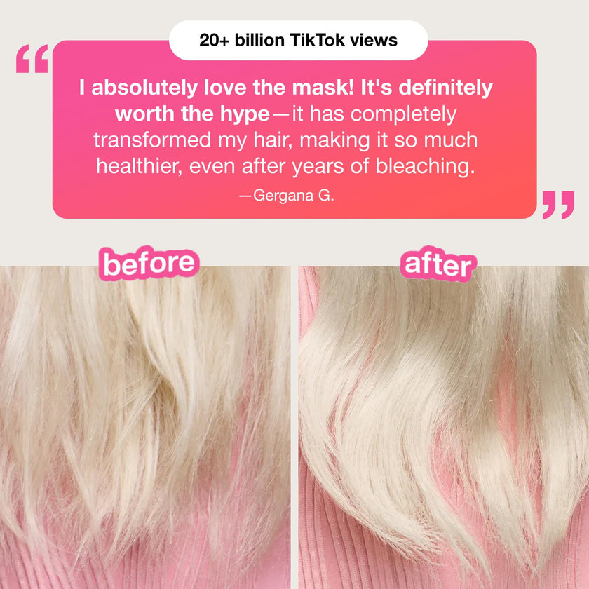 K18 Leave-In Molecular Repair Hair Mask, Patented, Lasting Repair For Dry, Frizzy, Damaged Hair, Reverse Damage In 4 Minutes From Bleach, Color, Chemical Services + Heat 🍁 All In One Marketplace Canada