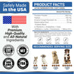 Probiotics for Dogs - 170 Chews - Helps Relieve Diarrhea, Gas & Allergies, Constipation - Dog Probiotics - Digestive & Immune Support - Prebiotics & Digestive Enzymes - Gut Health Chewable Supplement 🍁 All In One Marketplace Canada