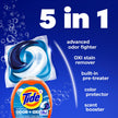 Tide Odour + Oxi Laundry Detergent Pacs, Original Scent, Advanced Odour + Stain Fighter, laudry soap washing detergent pacs, 63 Count 🍁 All In One Marketplace Canada