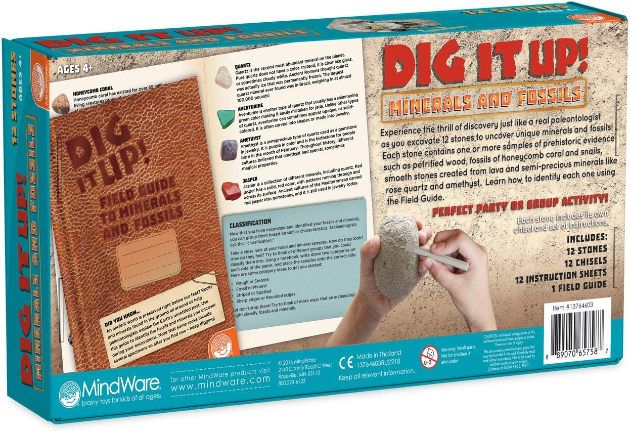 Mindware - Dig It Up! Minerals and Fossils Toy