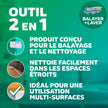 Swiffer Sweep + Mop, Broom & Mop Alternative, Dry & Wet Floor Cleaner for Dirt, Dust, Hair, All Purpose Cleaning Tool for Home, Bathroom, Kitchen, Set Includes 1 Sweeper, 14 Dry Pads, 5 Wet Pads Fresh 🍁 All In One Marketplace Canada