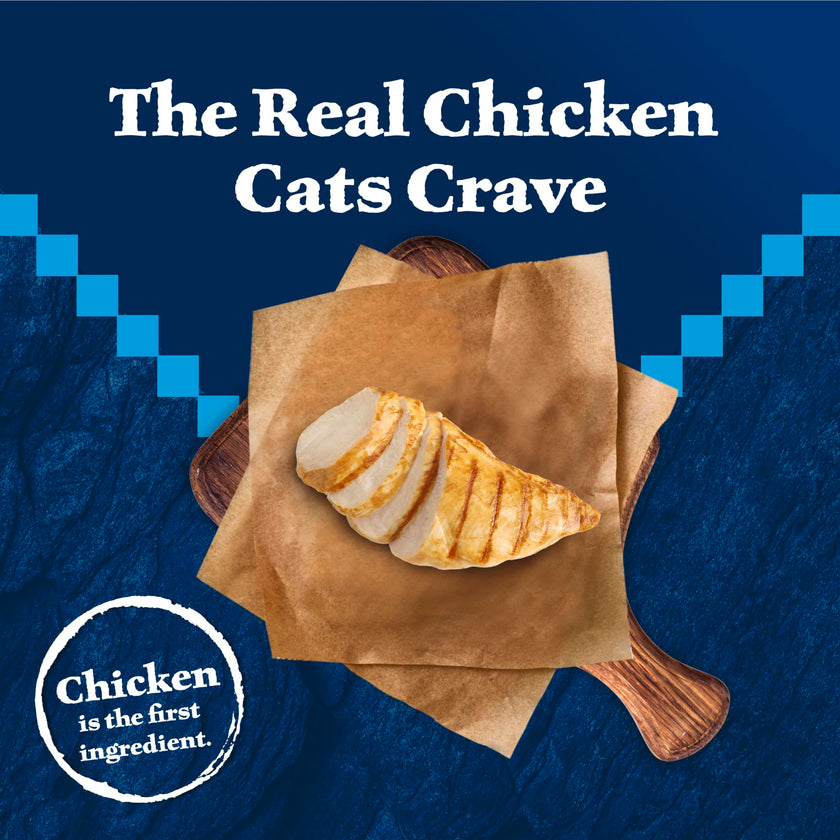 Blue Buffalo Wilderness with Chicken Natural High-Protein Grain-Free Dry Food for Adult Cats, Real Chicken First, Antioxidant-Rich LifeSource Bits Support Immunity, Promotes Strong Muscles, 12 lbs. 🍁 All In One Marketplace Canada