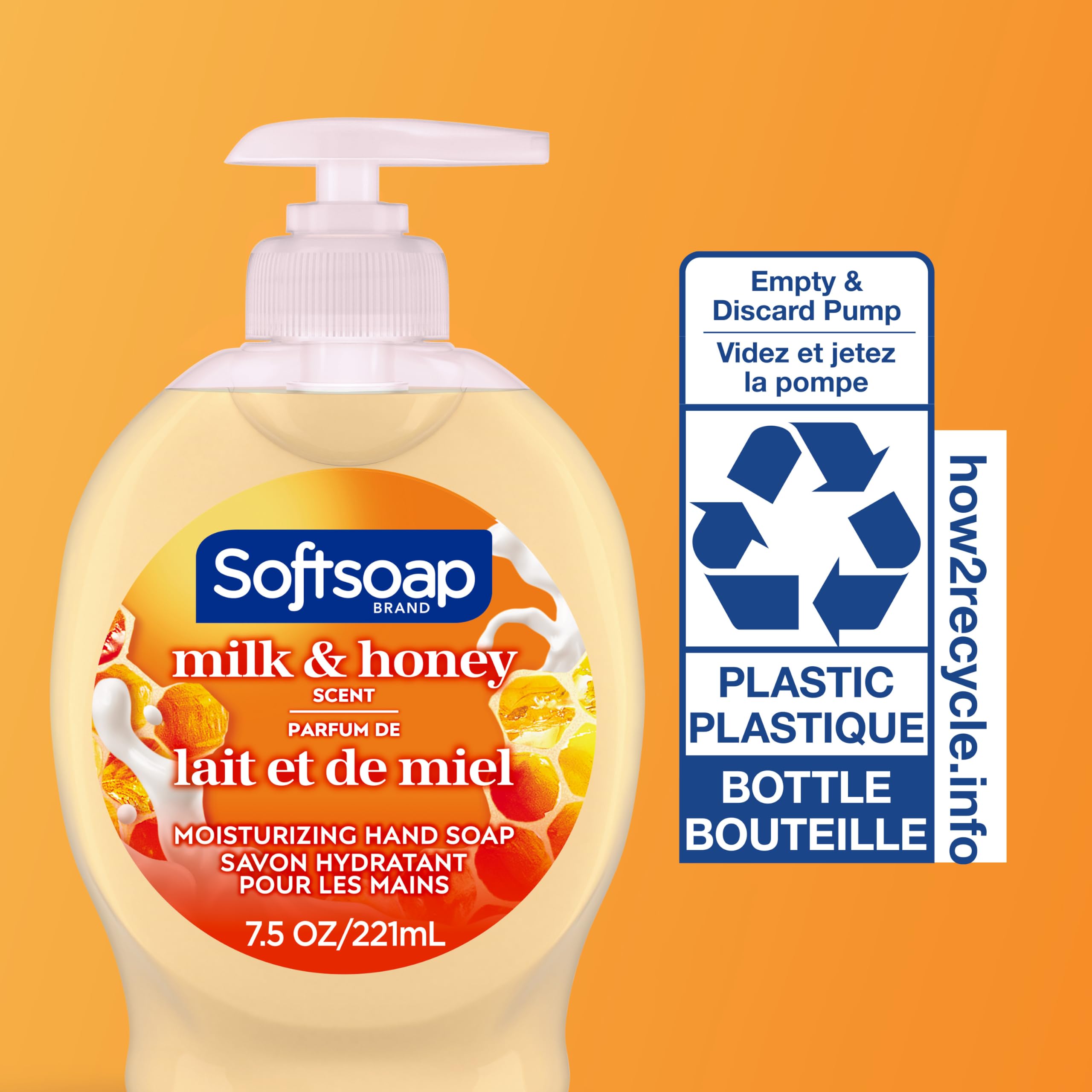 Softsoap Liquid Hand Soap, Milk and Honey Scent, 221 mL 🍁 All In One Marketplace Canada