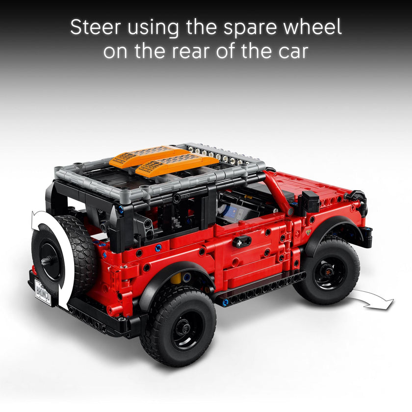 LEGO Technic Ford Bronco Kids Toy Car - Building Toy for Boys and Girls, Ages 10+ - Car Toy and Model Kit - Makes a Cool Birthday Gift for Kids - Authentic Ford Bronco Trim & Details - 42213 🍁 All In One Marketplace Canada
