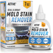 Mold Stain Remover Gel Cleaner - ACTIVE Heavy Duty Stain Cleaner for Front Loader Washing Machine Seal, Bathroom Grout, Shower, Caulk - Front Load Washer Cleaning Solution - 7 Fl Oz 🍁 All In One Marketplace Canada