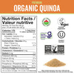 Viva Naturals Organic Quinoa (4 lb) – Quinoa Organic, Non-GMO & Pre-Washed Whole Grain | Gluten-Free Vegan Plant Protein, Source of Fibre & Iron, Puffed Rice & Pasta Substitute 🍁 All In One Marketplace Canada