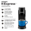 Keurig K-Express Single Serve K-Cup Pod Coffee Maker, Black, With A Removable Reservoir And Strong Button Function 🍁 All In One Marketplace Canada