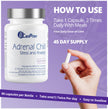 CanPrev Adrenal Chill Women, 90 Veg Capsules, 45-Day Supply with 300mg KSM-66 Ashwagandha & L-Theanine for Calm Focus & Relaxation, Non-GMO, Made in Canada 🍁 All In One Marketplace Canada